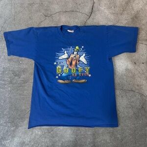 vintage Disney Goofy blue shirt